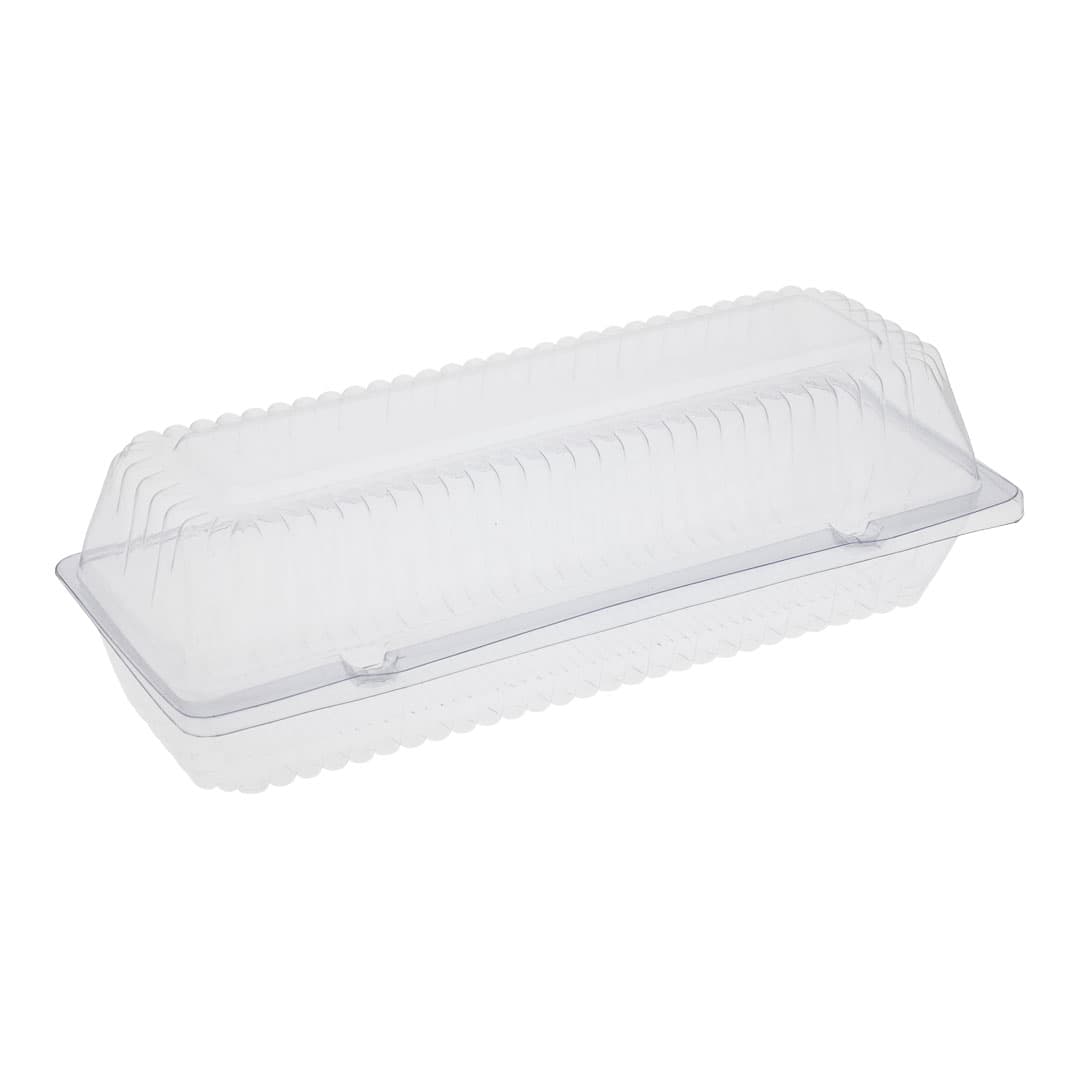Long Roll Hinged Lid Containers