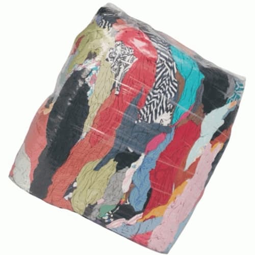 10kg Mixed Colour Cotton Rags